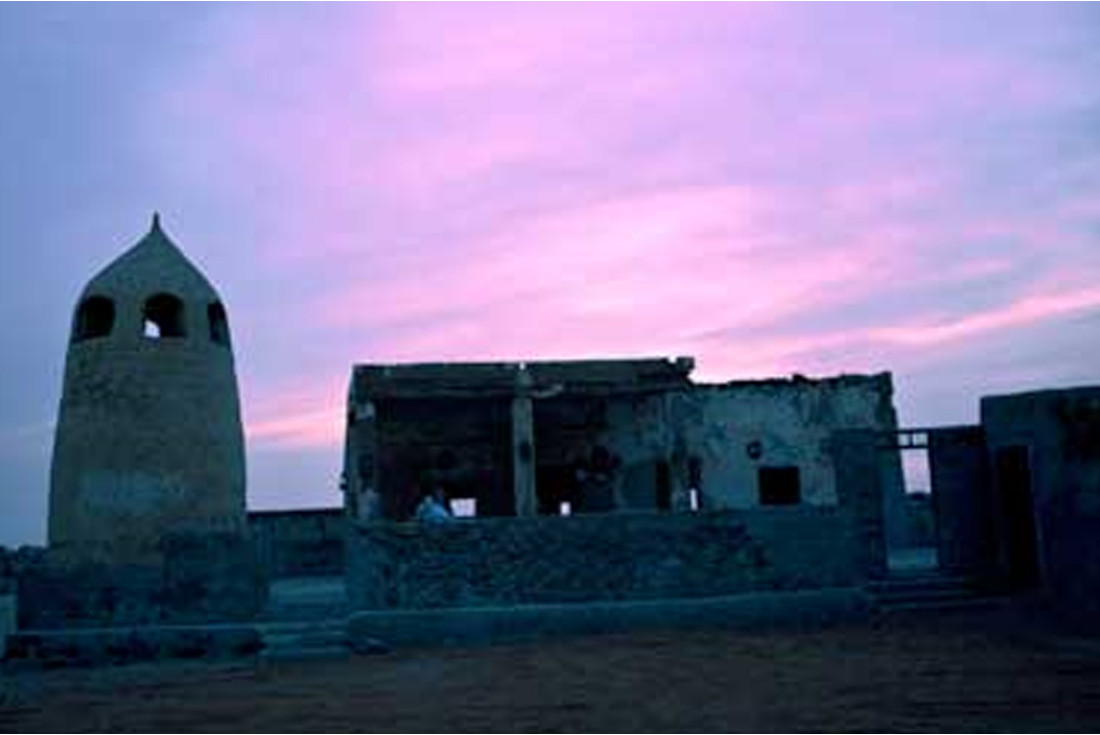 An old mosque in Jazirat Al Hamra 