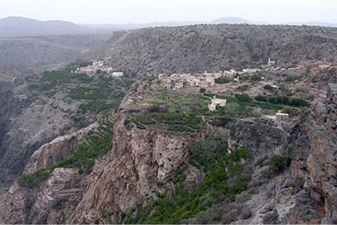 Oman mountains