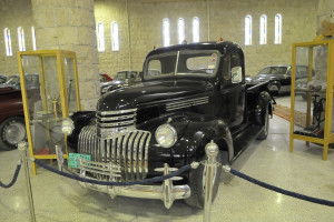 Old Qatari car in Sheikh Faisal Museum, Qatar
