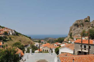 Greece sea-view from Chora Samothrace