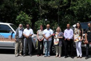 Berrin Kavlak and Friendship Arabia team