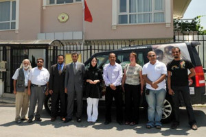 Friendship Arabia team with Bahrain officials